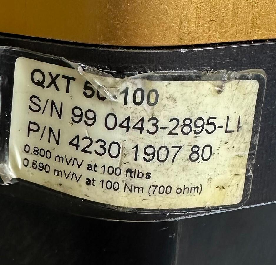 Used ATLAS COPCO 4230 1902 80 / BSM 2590-R2.5 ELECTRIC NUTRUNNER QMX50-9RT QXT 50-100