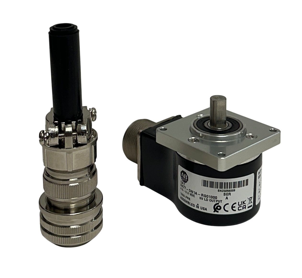 Used ALLEN BRADLEY 847T-DN1A-RG01000 /A INCREMENTAL ENCODER 4.5-5.5VDC 1000PPR NSNP