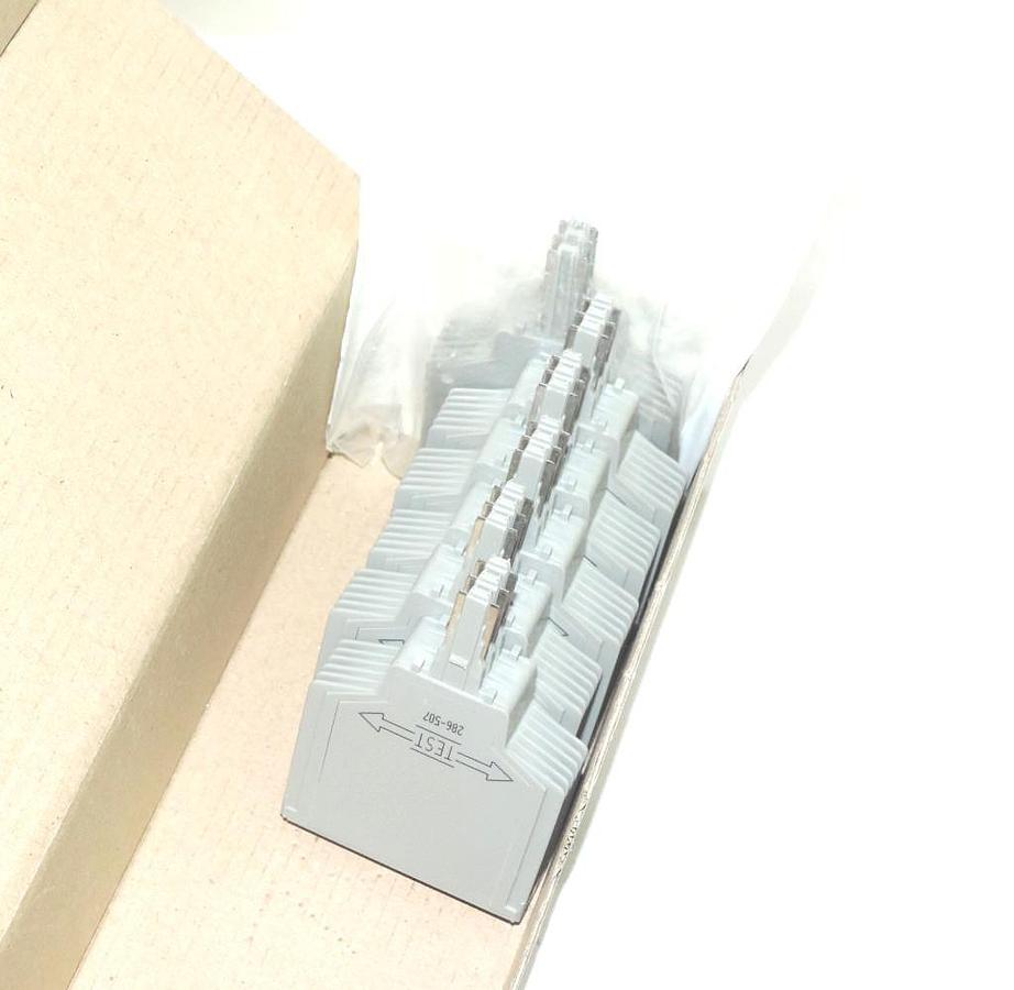 Used BOX OF 6 NEW WAGO 0905 RELAY SWITCH CONNECTORS 286-507