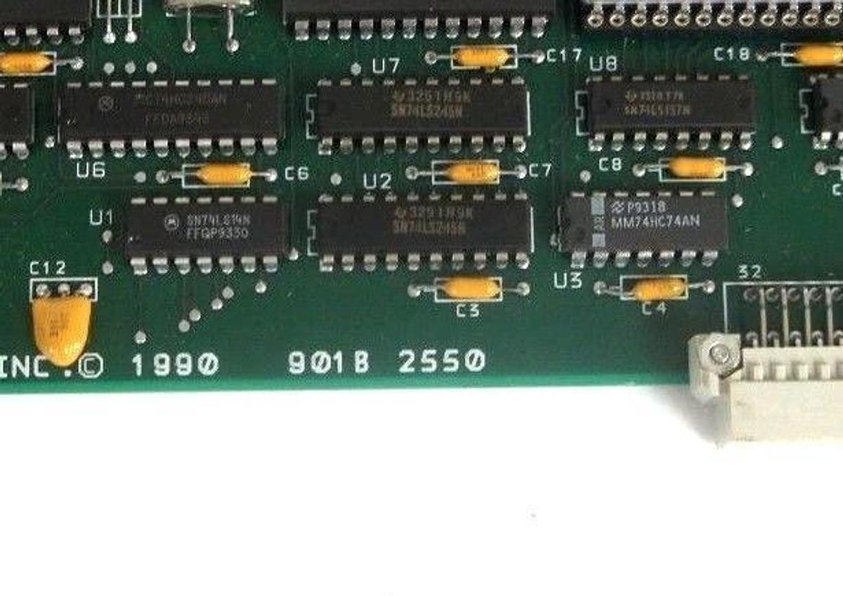Used CONTROL TECHNOLOGY 901B-2550 ISOLATED ANALOG INPUT MODULE REV B.2 901B2550
