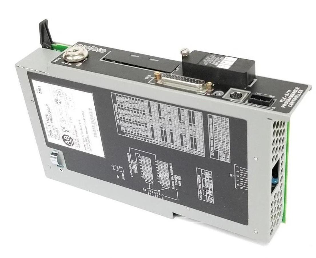 Used ALLEN BRADLEY 1785-L11B/E PROCESSOR MODULE REV. M01 F/W REV. E.2