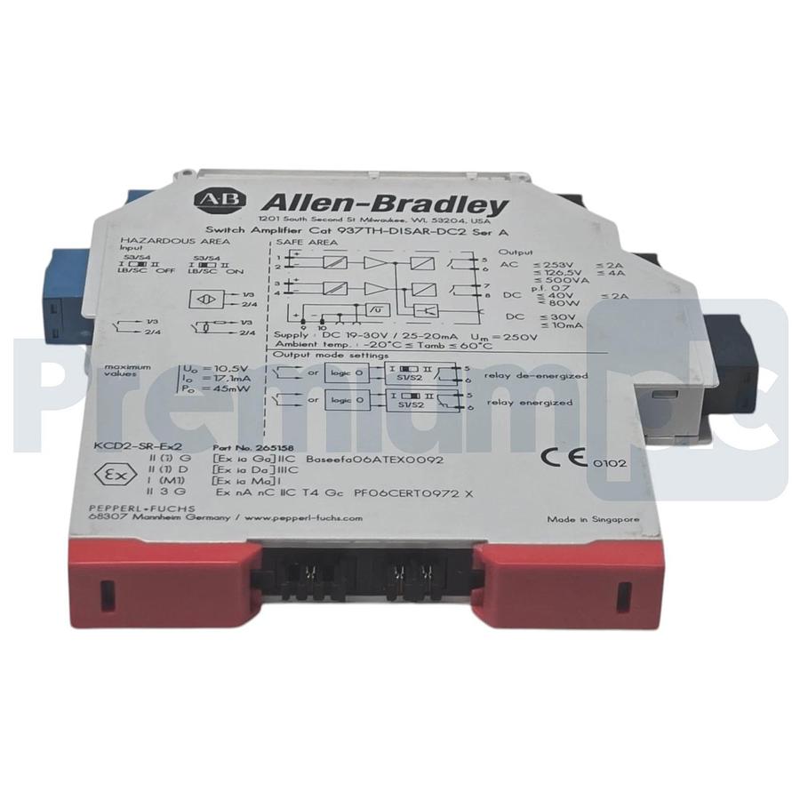 Allen Bradley 937TH-DISAR-DC2 /A 2-Channel Switch Amplifier 24V KCD2-SR-Ex2 NUPI