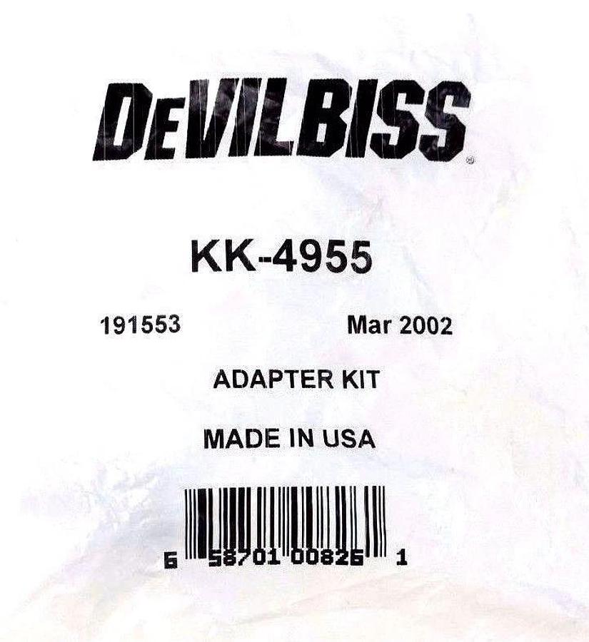 Used 2 NIB DEVILBISS KK-4955 FAN CONTROL ADAPTER KITS 191553, KK4955