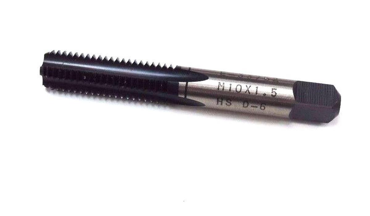 Used 12 NIB HANSON WHITNEY M10X1.5 4 FL HIGH SPEED TAPS D-6T, E33752 IT.2