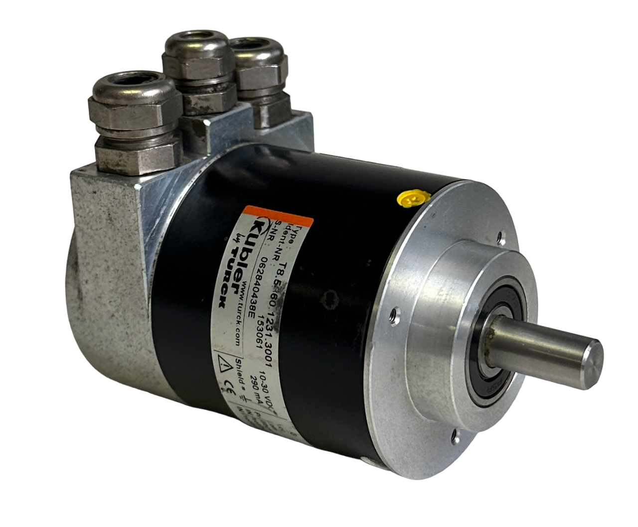 Used KUbler TURCK T8.5860.1231.3001 / T8586012313001 ENCODER 153061 10-30Vdc 290mA
