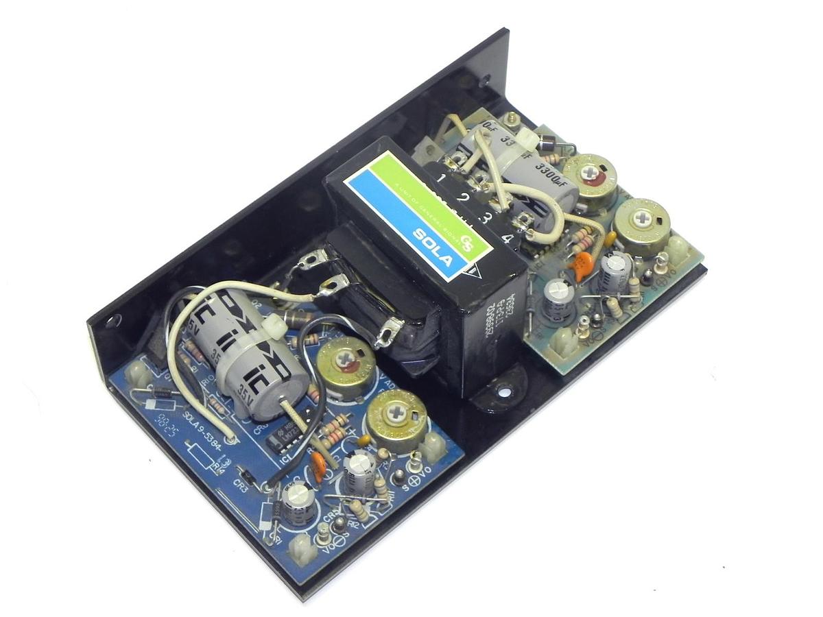 Used SOLA ELECTRIC 83-15-217-0 POWER SUPPLY 83152170
