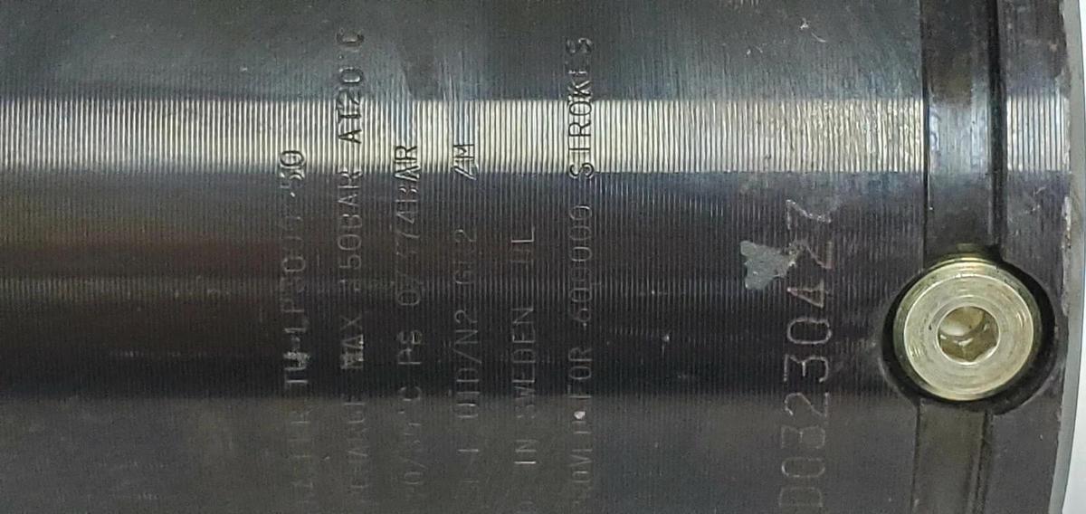 Used KALLER TU-LP3000-50 NITROGEN GAS SPRING MAX 150 BAR