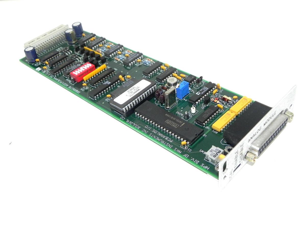 Used MKS 100006178 PCP ANALOG MODULE REV. D