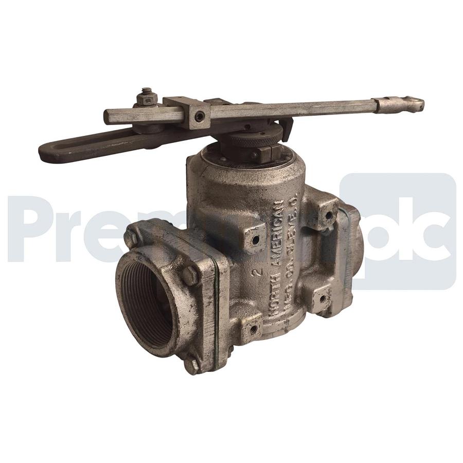 Used NORTH AMERICAN MFG. CO. FP-9102 ADJUSTABLE PORT VALVE SIZE: 1004-4B N1004PB PV2A