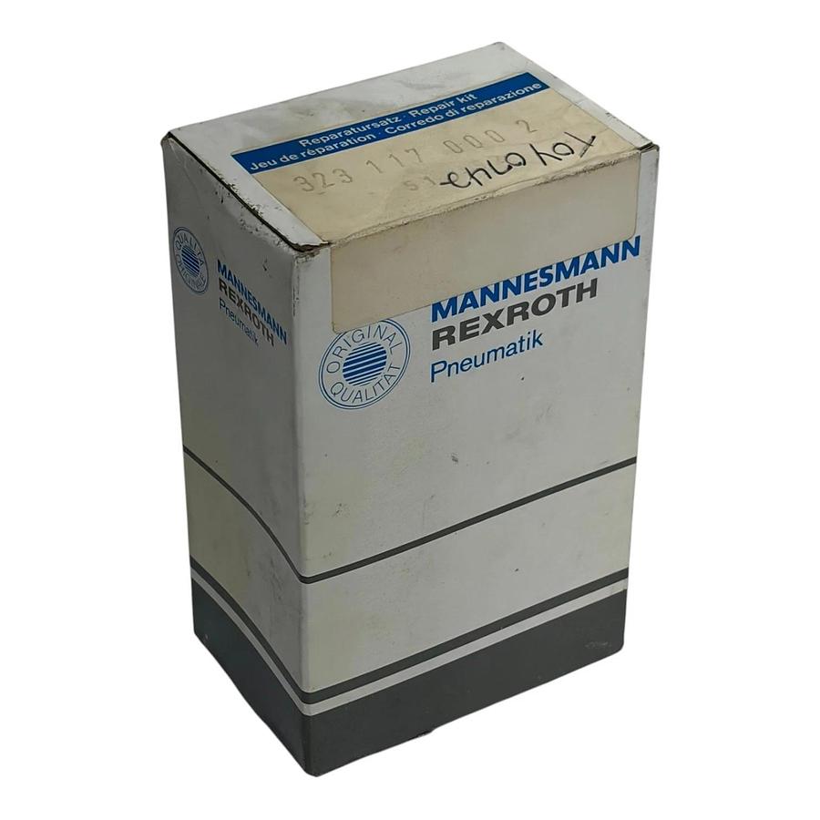 Used Mannesmann Rexroth Pneumatik 323 117 000 2 Repair Kit - New Old Stock