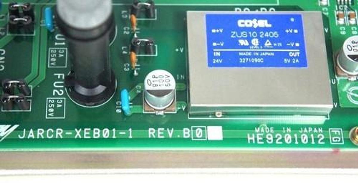 Used NEW YASKAWA JARCR-XEB01-1 EXPANSION BOARD HE9201012 W/ JARCR-XEB01-2