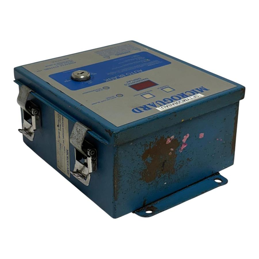 Used Pinnacle Microguard MG-08-AB-AU Safety Light Curtain Controller Box