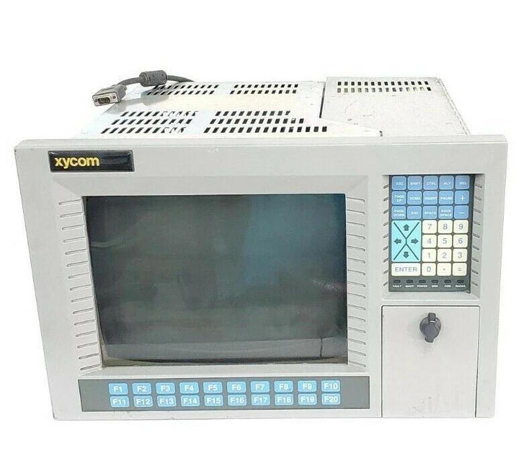 Used XYCOM 9450 OPERATOR INTERFACE MONITOR 713316-A 220396A 9450-27A1319020000