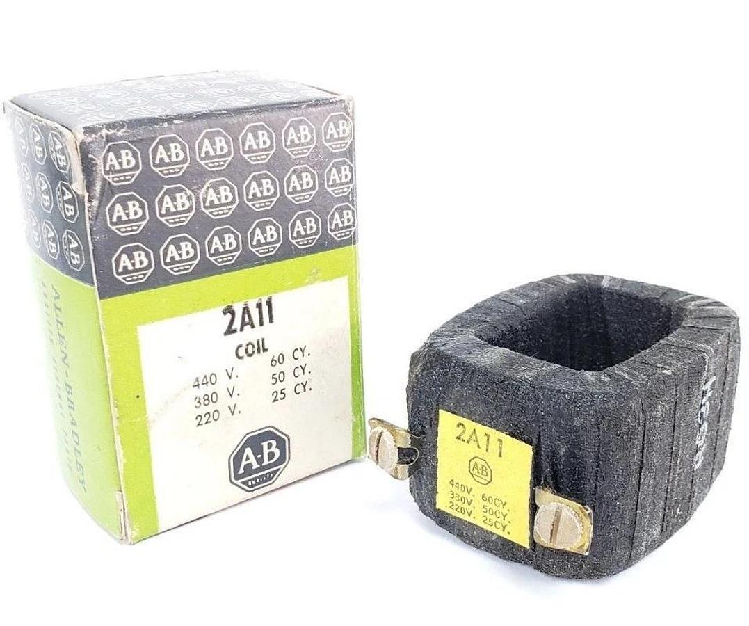 Used LOT OF 5 NIB ALLEN BRADLEY 2A11 STARTER COILS 220-380-440V 25-50-60CY