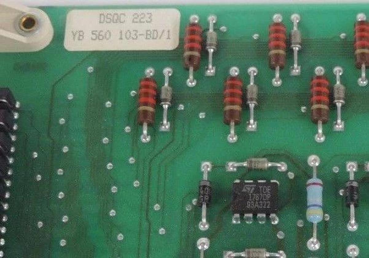 Used ABB YB 560 103-BD/1 I/O MODULE DSQC 223 MEMORY BOARD YB560103BD1 REV. 004