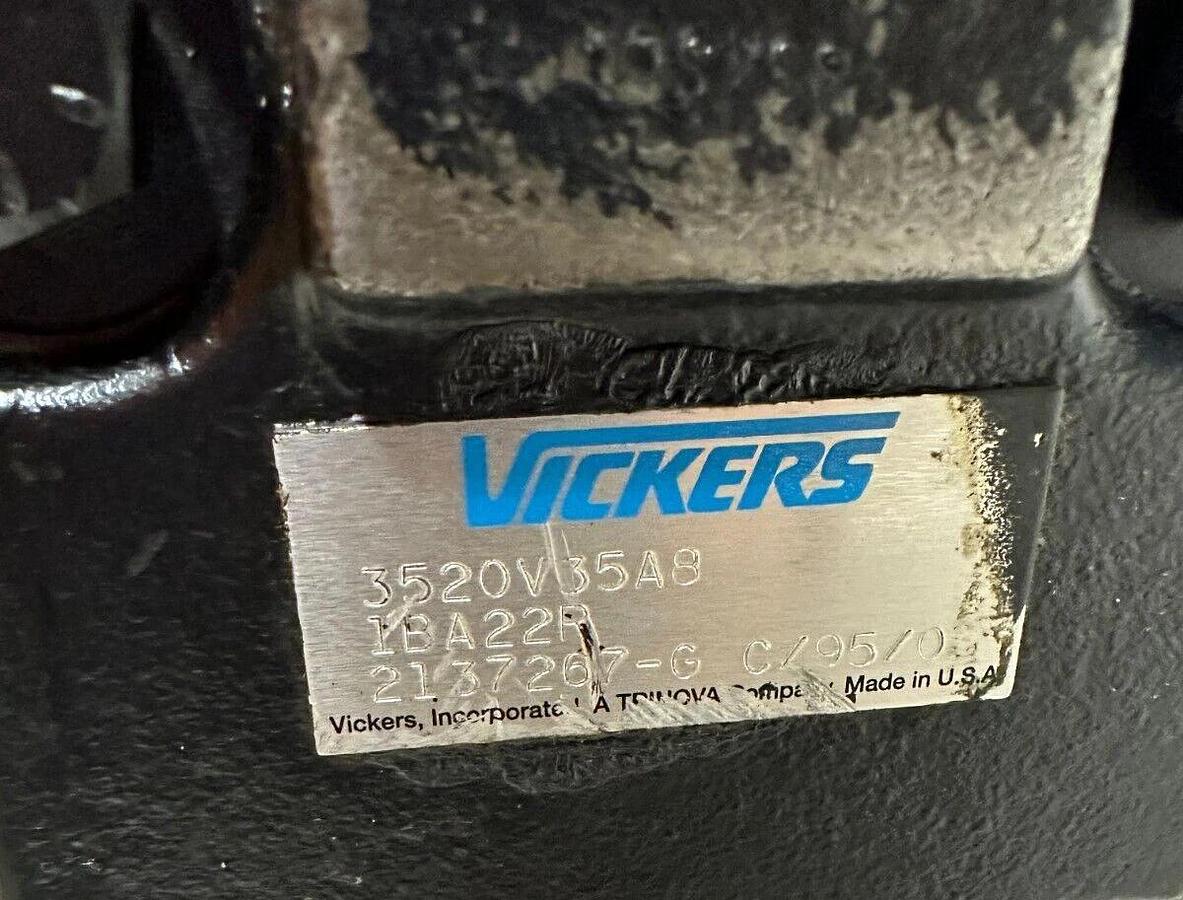 Refurbished REPAIRED VICKERS 3520V35A8-1BA22R HYDRAULIC PUMP 02-137267-G 2137267-G V SERIES