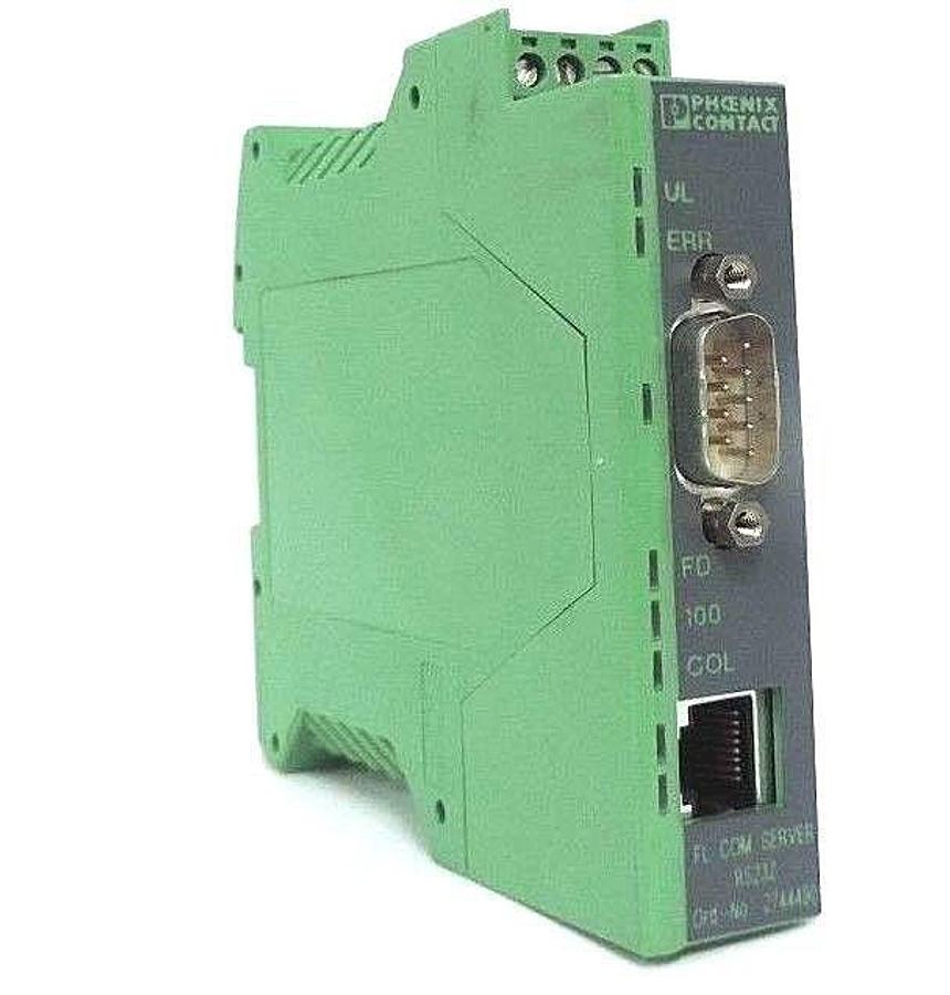 Used PHOENIX CONTACT 2744490 FL COM SERVER RS232