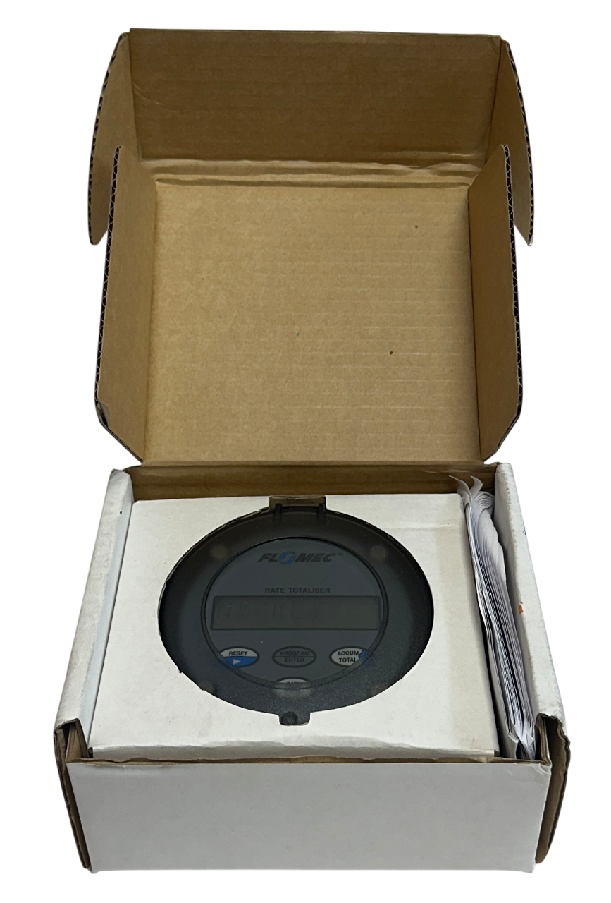 Used FLOMEC / TRIMEC FRT121D0MM-I FRT12 FLOW RATE TOTALISER DISPLAY FRT121D0MMI NSMP