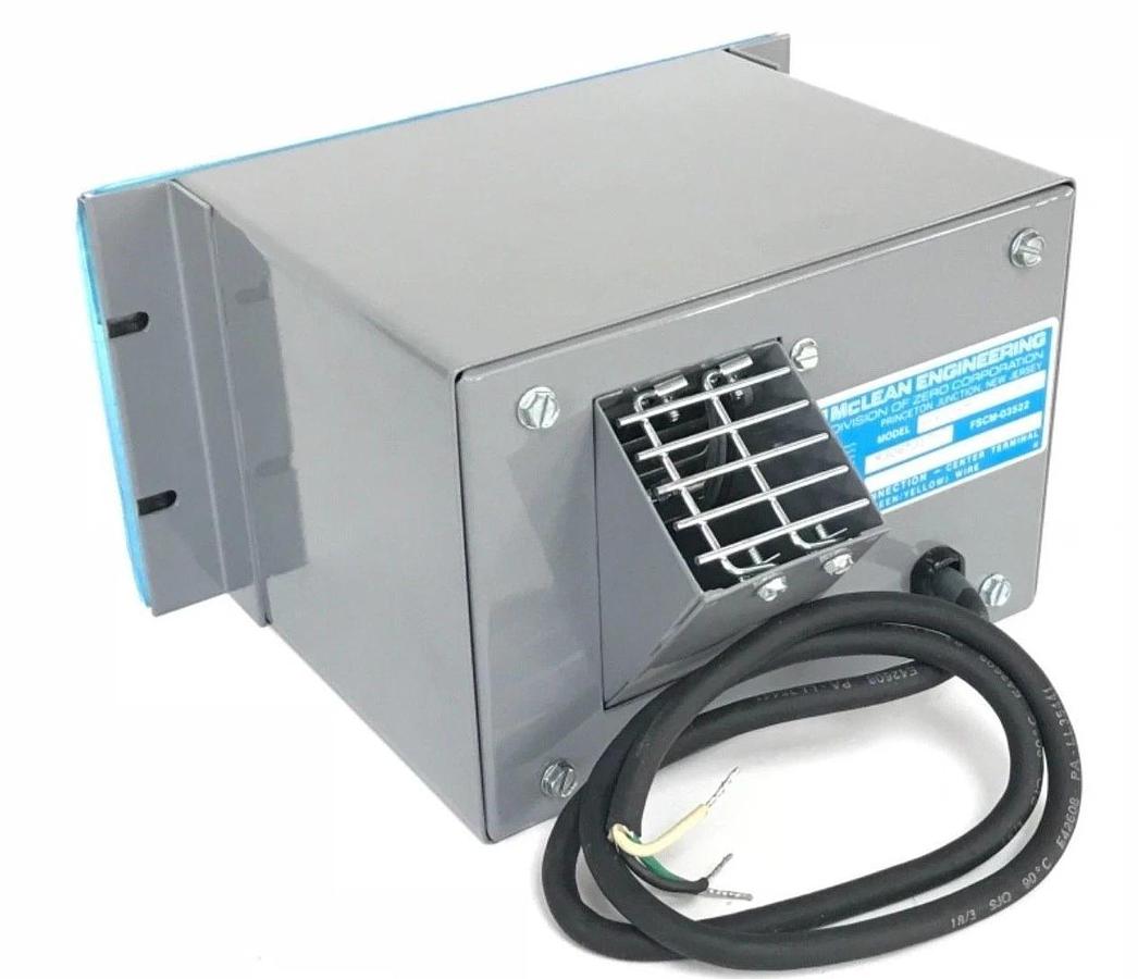 NEW MCLEAN ENGINEERING 1DB300A7 RACK MOUNTABLE FAN BLOWER FSCM-03522