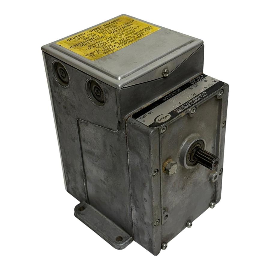 Used Eclipse EMP-423-1 Proportional Control Actuator Motor 120V 40W Burner Valve