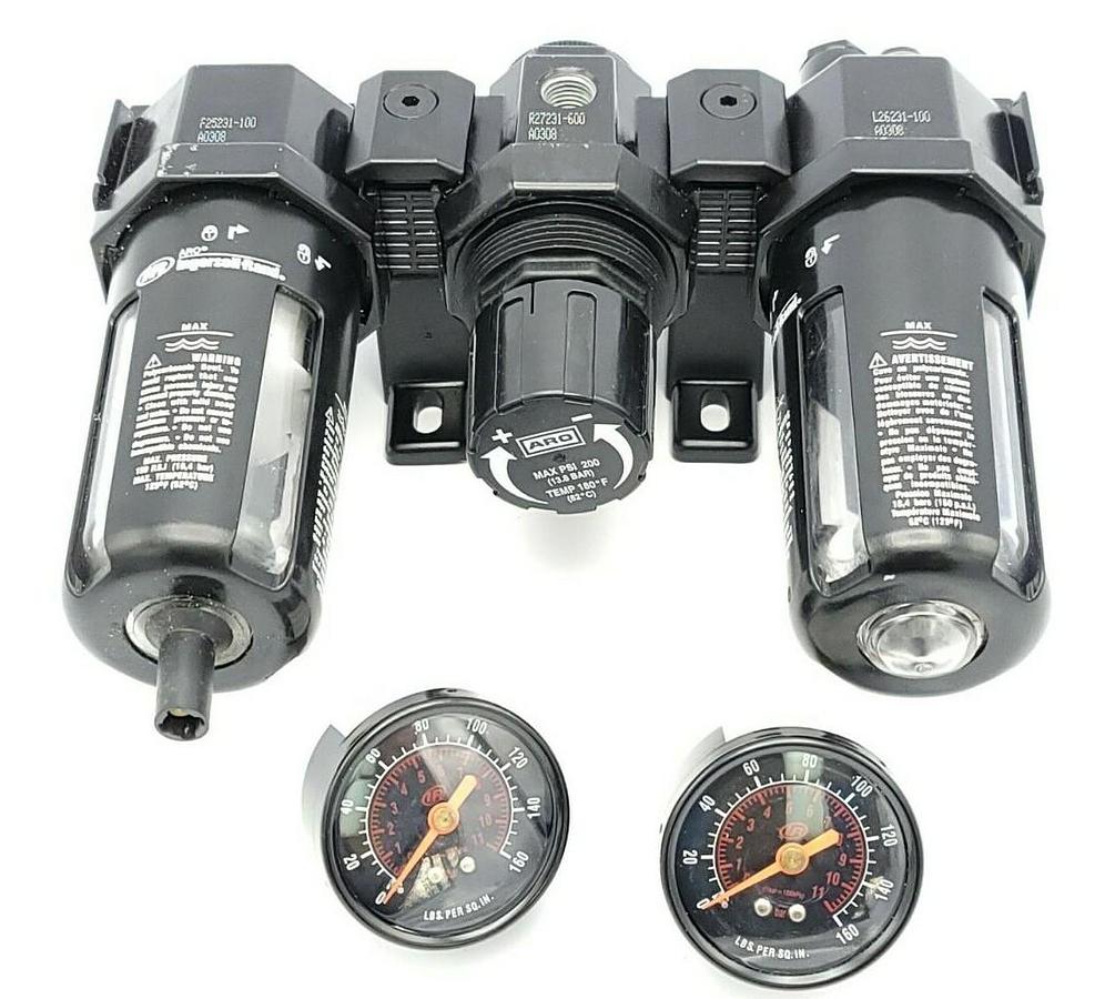 Used NIB ARO INGERSOL-RAND 002 MODULE COMBO F2531-100, R27231-600 MAX PSI 200