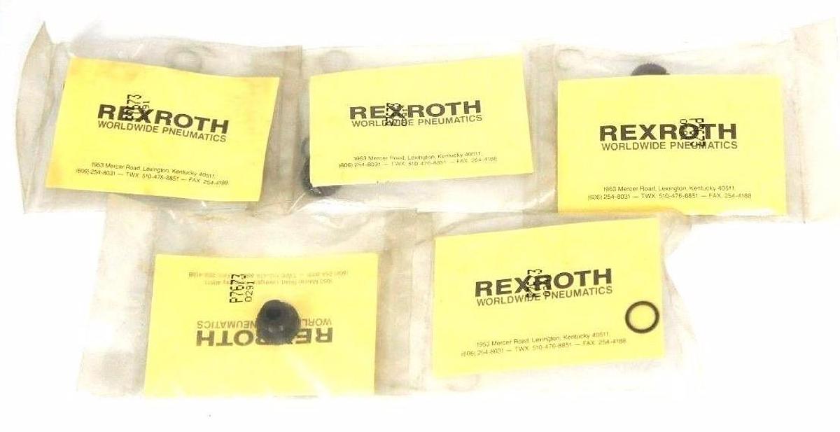 Used LOT OF 5 NEW REXROTH P7673-0291 PNEUMATIC LUBRICATOR PLUG REPAIR KITS P7673