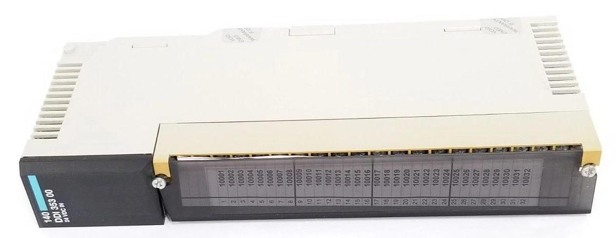 Used SCHNEIDER AUTOMATION TSX QUANTUM 140 DDI 353 00 MODULE 24VDC, 01.03, 140DDI35300