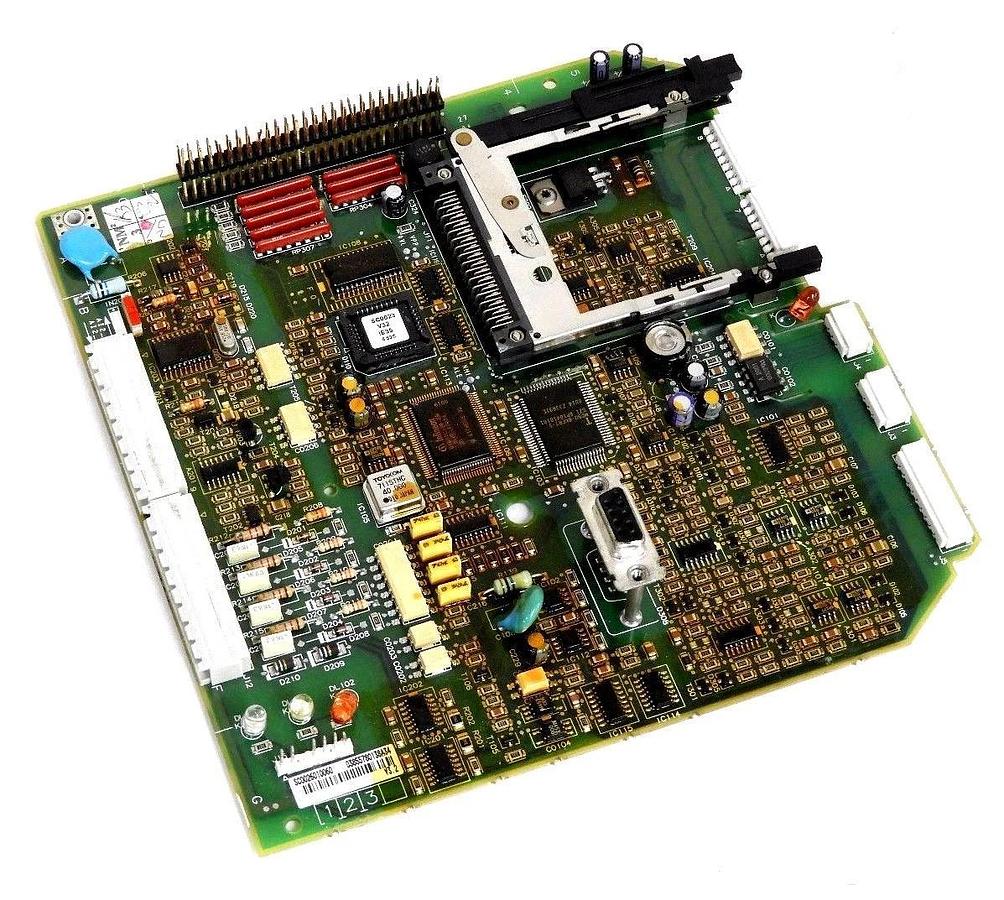 Used SCHNEIDER ELECTRIC SC0026010060 PLC CONTROL BOARD 03855780138A34, V3.2
