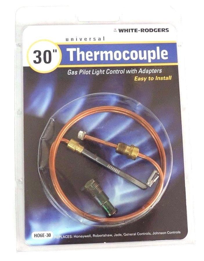 Used LOT OF 2 WHITE RODGERS H06E-30 UNIVERSAL THERMOCOUPLE PILOT CONTROL 30'', H06E30