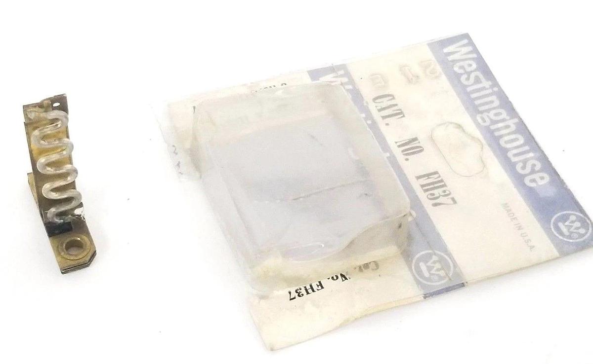 Used NEW WESTINGHOUSE FH37 THERMAL OVERLOAD RELAY, TYPE A, 177C524G37