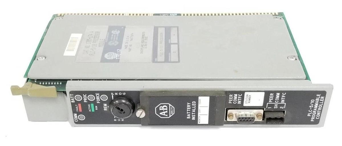 Used ALLEN BRADLEY 1785-LT4 PROCESSOR MODULE SER. A F/W REV. B 96077674