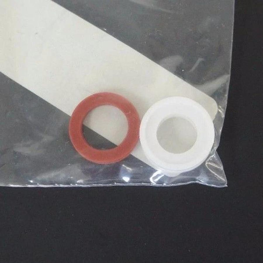 Used LOT OF 10 NEW GENERIC GP600001 SILICONE TEFLON GASKETS FOR DN10 CLAMP