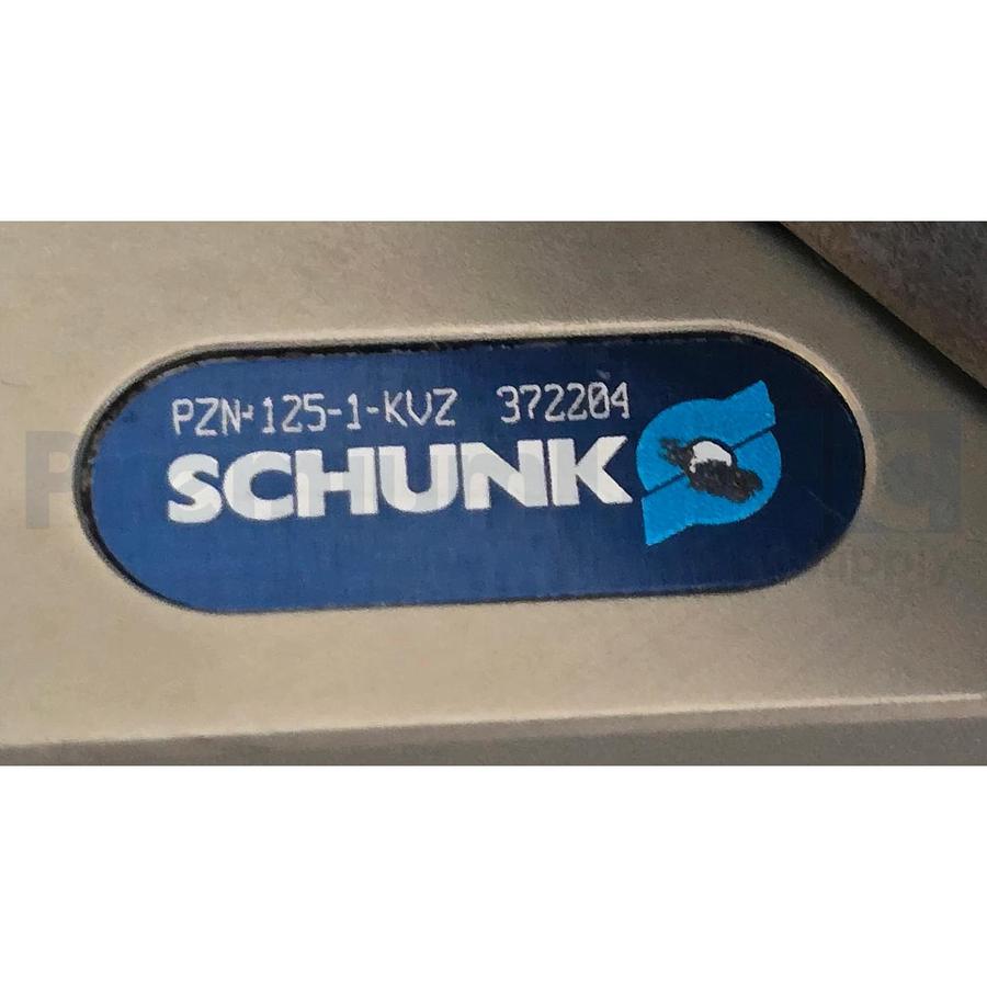 Used SCHUNK PZN-plus 125-1-KVZ / PZN+125-1-KVZ UNIVERSAL GRIPPER ID 372204 USPI
