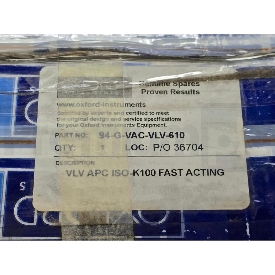 Used Nor-Cal TBV-IQA-400-ISO-100-S03 Intellisys Butterfly Valve 4" 94-G-VAC-VLV-610