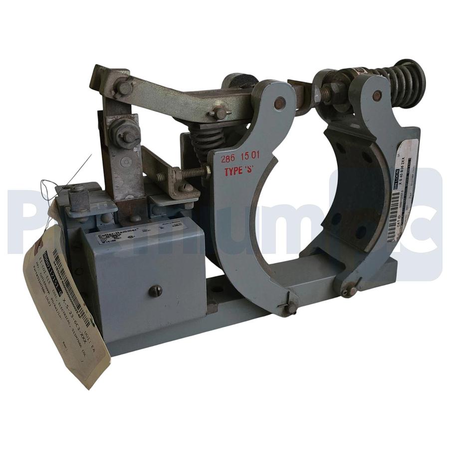 Used Eaton Cutler Hammer 511H993-8 Type S 5-1/2" Magnetic Shoe Brake 35lb-ft 440V