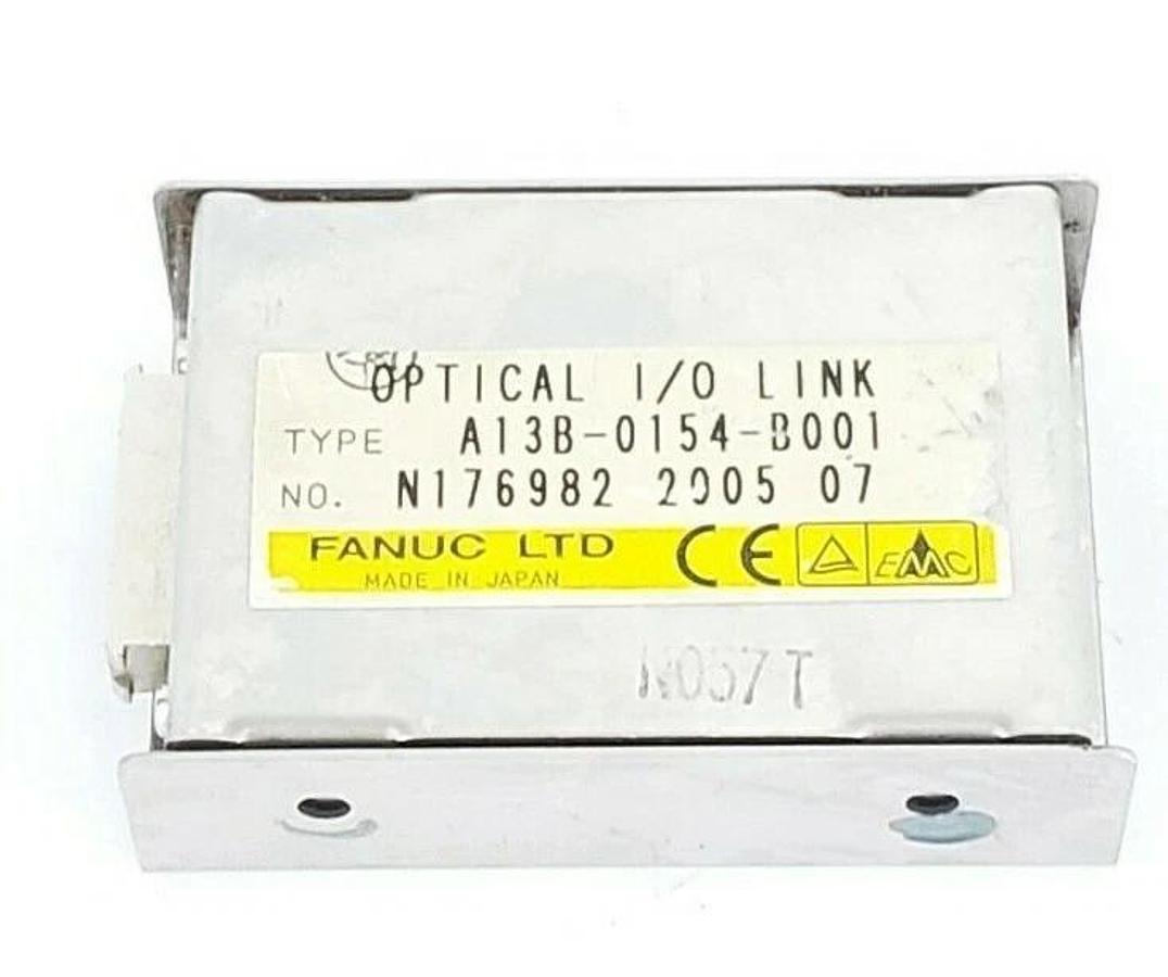 Used FANUC A13B-0154-B001 OPTICAL I/O LINK A13B0154B001, NO. N176982 2005 07