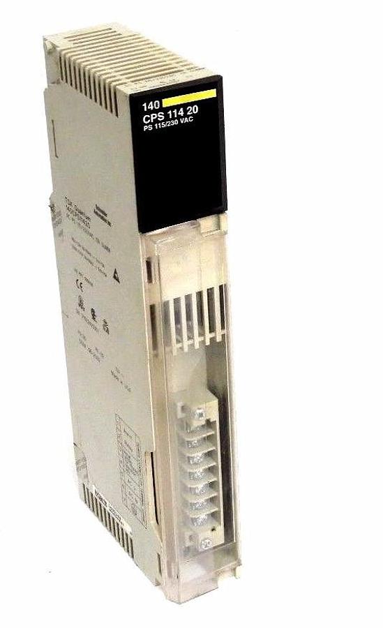 Used SCHNEIDER AUTOMATION 140CPS11420 TSX QUANTUM POWER SUPPLY MODULE