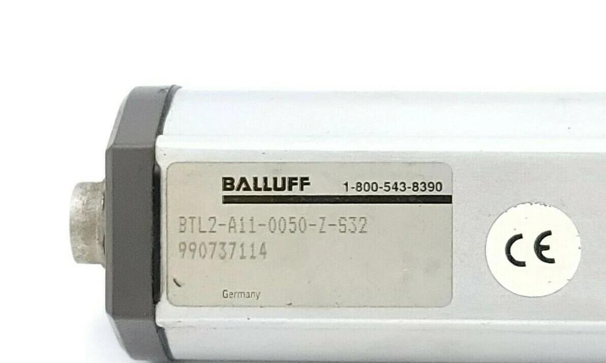Used BALLUFF BTL2-A11-0050-Z-S32 LINEAR TRANSDUCER MICROPULSE 990737114