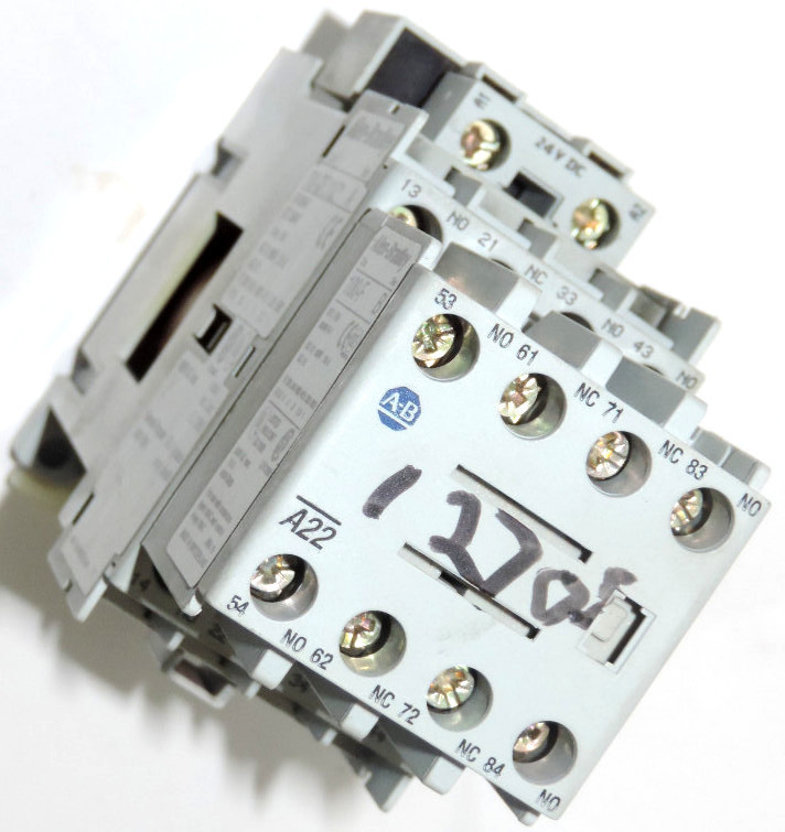 Used ALLEN BRADLEY 700-CF310Z* SER. A RELAY COIL, WITH AB 100-F SER. B & 100-FSD250 A
