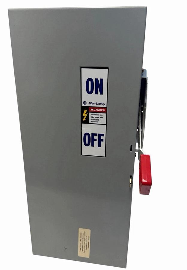 Allen Bradley 1494H-DA3H6 /B HD Fusible Disconnect Safety Switch 100A 600VAC NEW