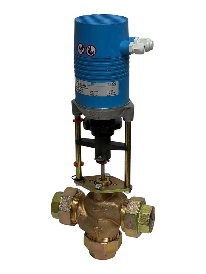 Hora MC100/230-A50 Electric Actuator 316RA-MMD 3-Way Mixing Valve 1.5"