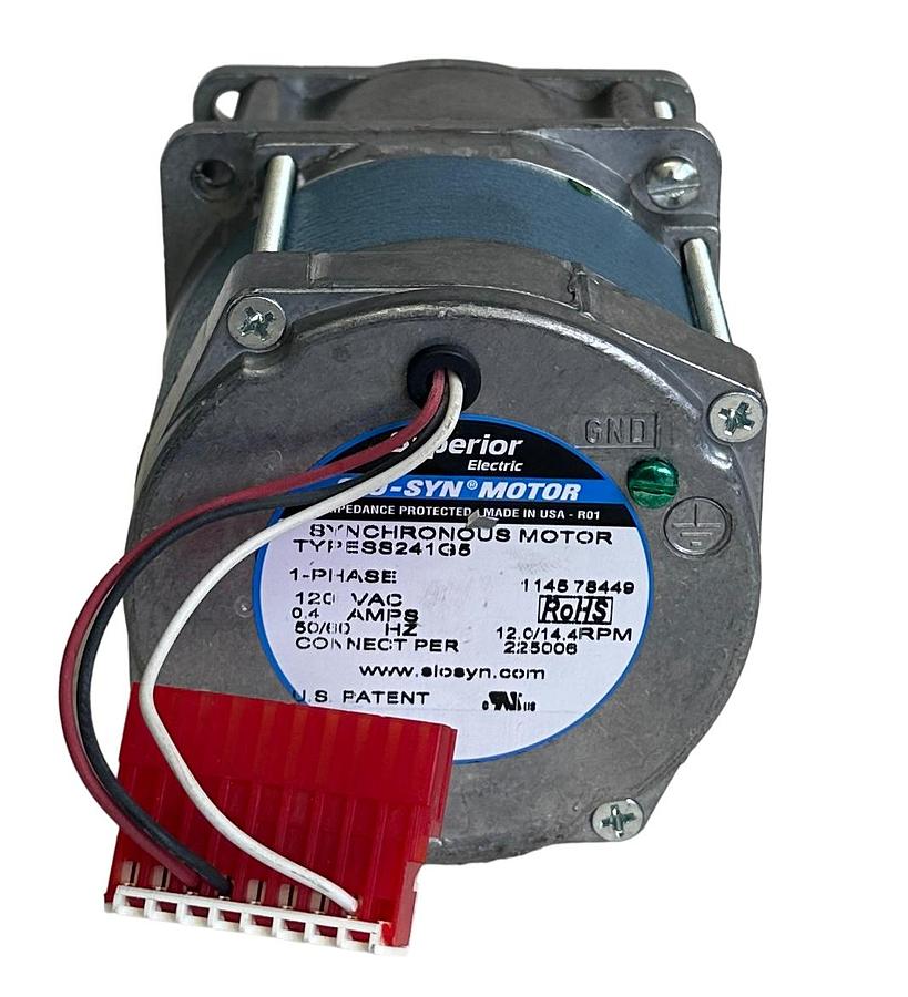 Used NEW SUPERIOR ELECTRIC SS241G5 SLO-SYN MOTOR 1-PHASE 120VAC 0.4A 50/60Hz