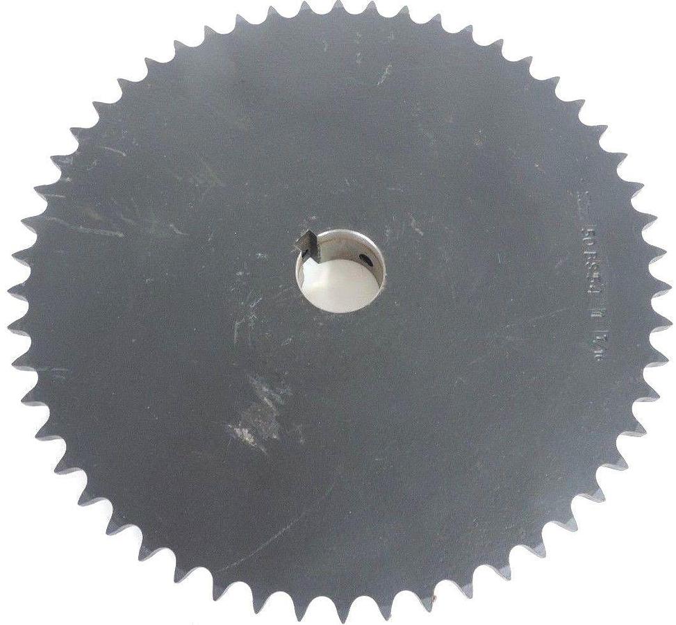 Used NEW MARTIN 50BS54 1 7/16 SINGLE ROW SPROCKET 1-7/16" BORE 54 TEETH