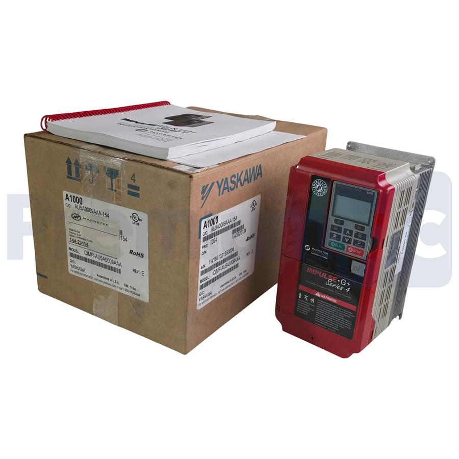 Used Magnetek 5006-G+S4 | CIMR-AU5A0009AAA IMPULSE G+ Series 4 Drive VFD 575V 5HP NEW