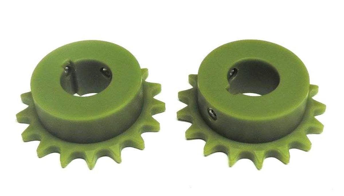 Used LOT OF 2 NEW SLIDEWAYS 290940B17-1.00KWZSS SPROCKETS 290940B17