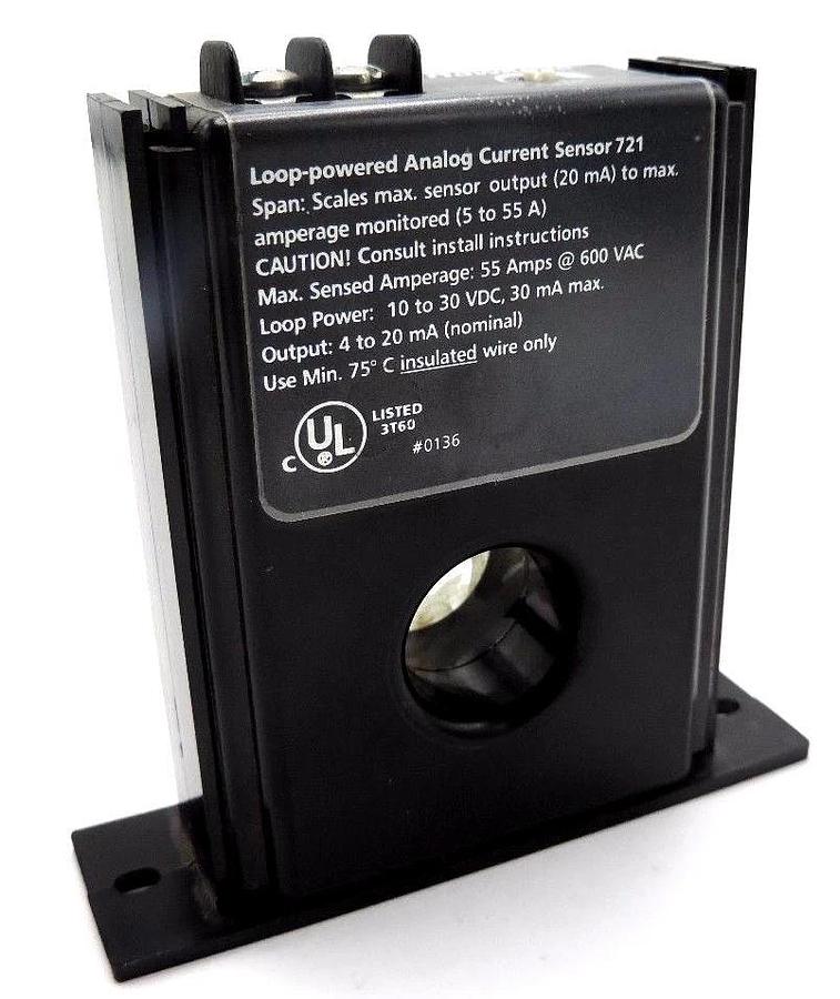 Used HAWKEYE 721 LOOP POWERED ANALOG CURRENT SENSOR