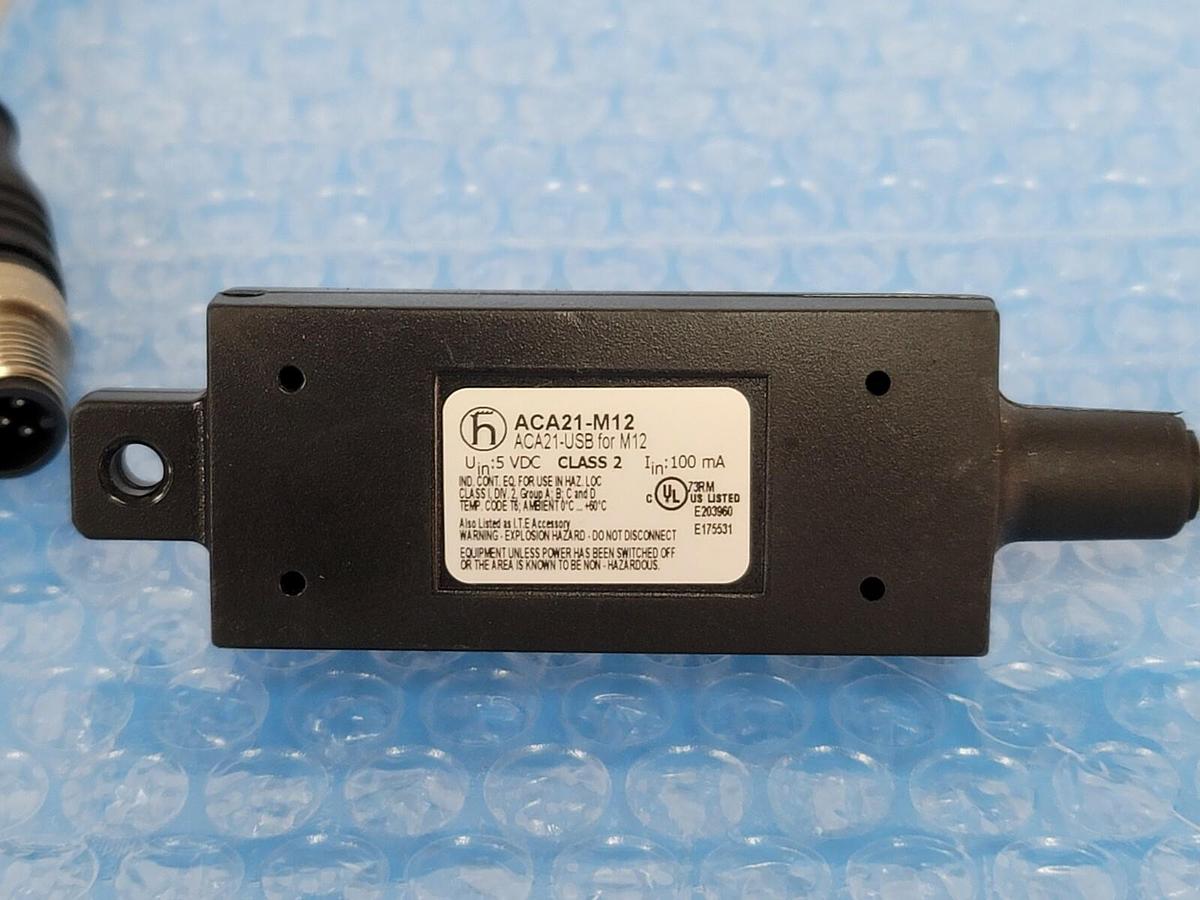 Used BELDEN HIRSCHMANN ACA21-M12 CABLE ACA21M12