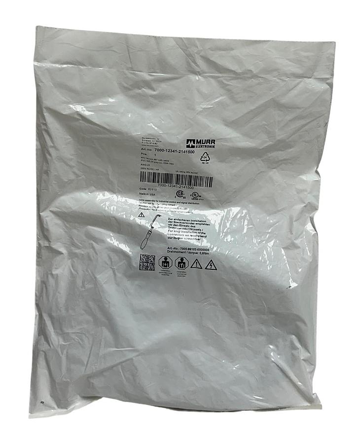 MURR ELEKTRONIK 7000-12341-2141500 / 7000123412141500 CONNECTION CABLE 15M NSFS