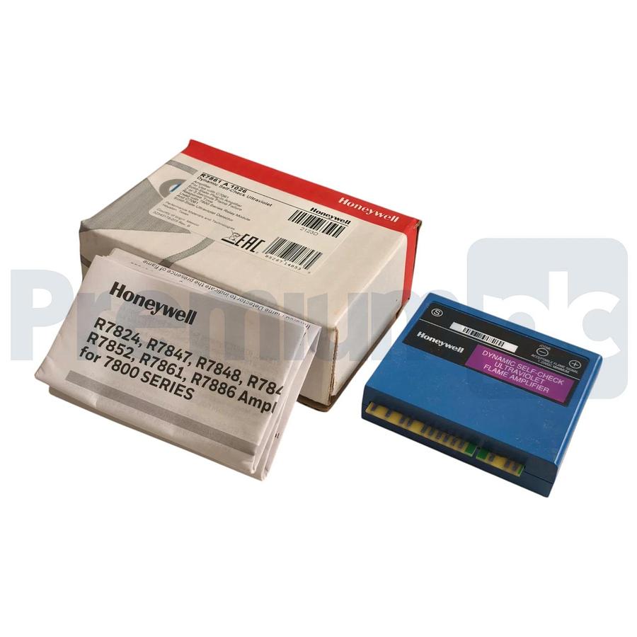 Honeywell R7861A1026 7800 Series Dynamic Self-Check UV Flame Amplifier NSMP