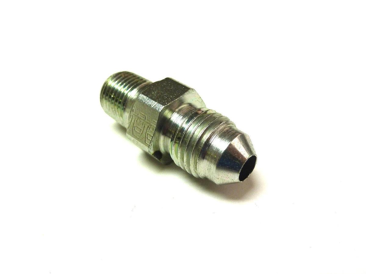 LOT OF 19 PARKER 4F3MXS MALE CONNECTOR 1/8" BSPT 6mm OD TUBE NEW